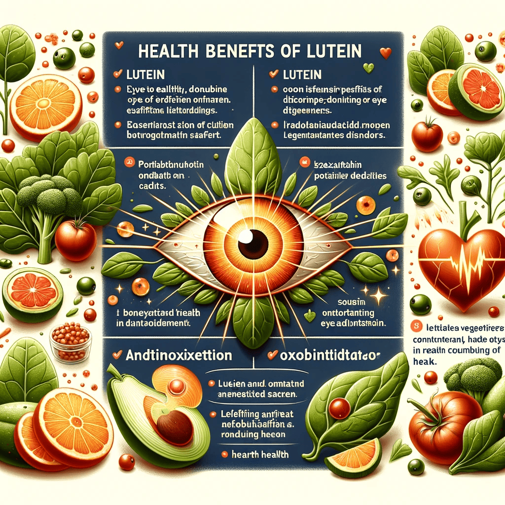 The health benefits of lutein.